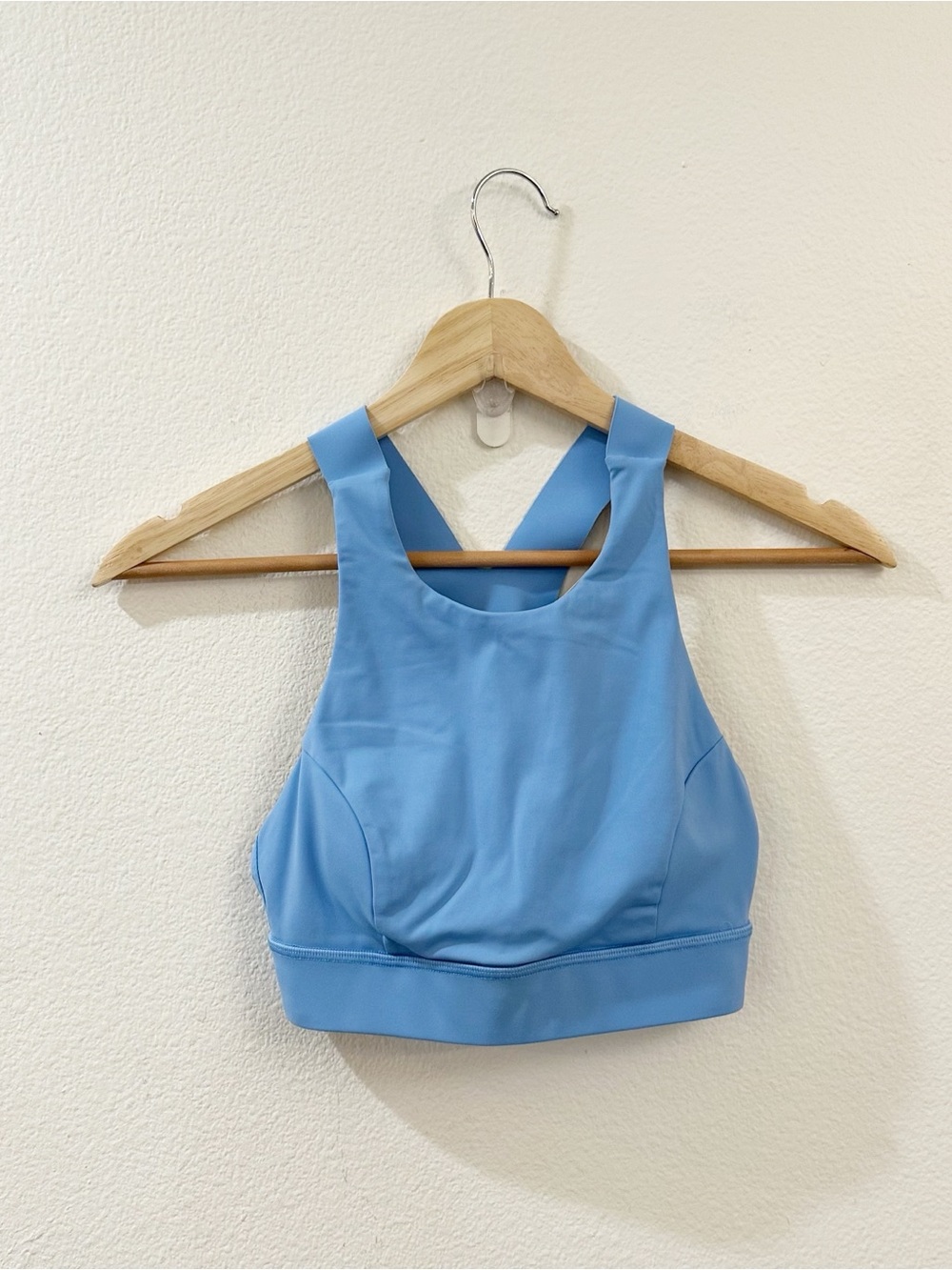 Lululemon Fast & Free Bra Nulux Sports Bra Size 2 Aero Blue - Picture 3 of 9